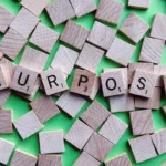 Scrabble tiles spelling Purpose